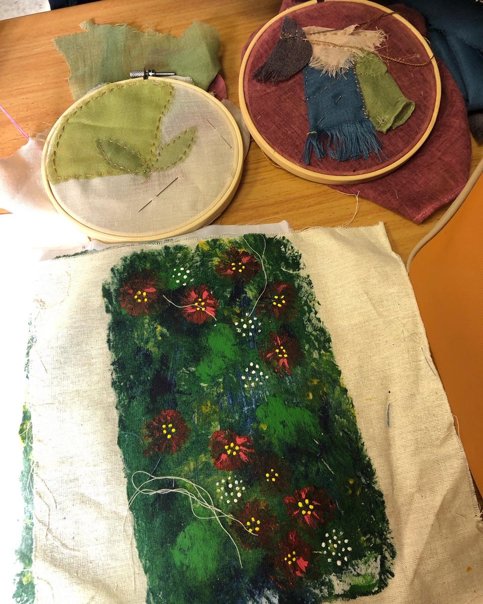 MartinDaltry's tweet photo. Textile arts from our latest residency led by AlElieh @BritishCouncil #JerusalemCreativeSpaces #eliehig @sdk6688 @ps_British @UKinJerusalem https://t.co/YYFYiXUjQF