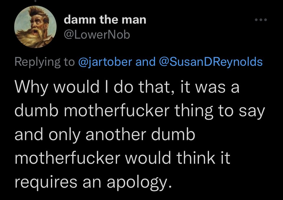 LowerNob's tweet image. A damn shame.