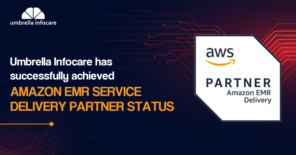 UmbrellaInfocre's tweet photo. We are thrilled to announce that #UmbrellaInfocare has achieved #AWS #ServiceDeliveryPartner status for Amazon Elastic MapReduce (AmazonEMR) &amp; is now an #AmazonEMR Partner. 
https://t.co/EIBNIcAHGq

#AWSpremierpartner #AWSconsultingpartner #CloudConsultingCompany #DataAnalaytics https://t.co/BnRsAYpI9G