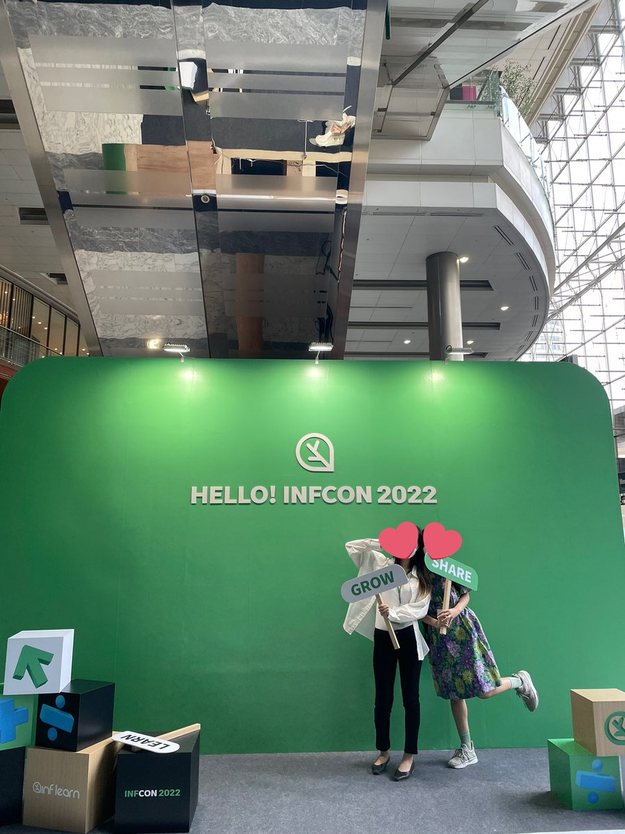 yeonlog06's tweet photo. #인프런 #inflearn #인프콘 #INFCON2022 😚👍 https://t.co/Nudukhpil6