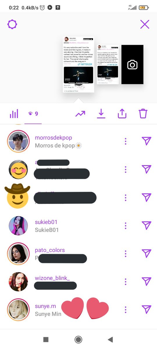 riri_stages's tweet photo. Guys #SUNYE saw my story were I shared my review for her song, I am able to be happy bc it was a positive review and I'm glad she saw it, bc she needs to know her song slayed.
#JustADancer #Review #music #KpopReview #KPOP #KpopTwitter #kpoptwt #kpopopinions @rore_views https://t.co/uwXiMh7Jcz