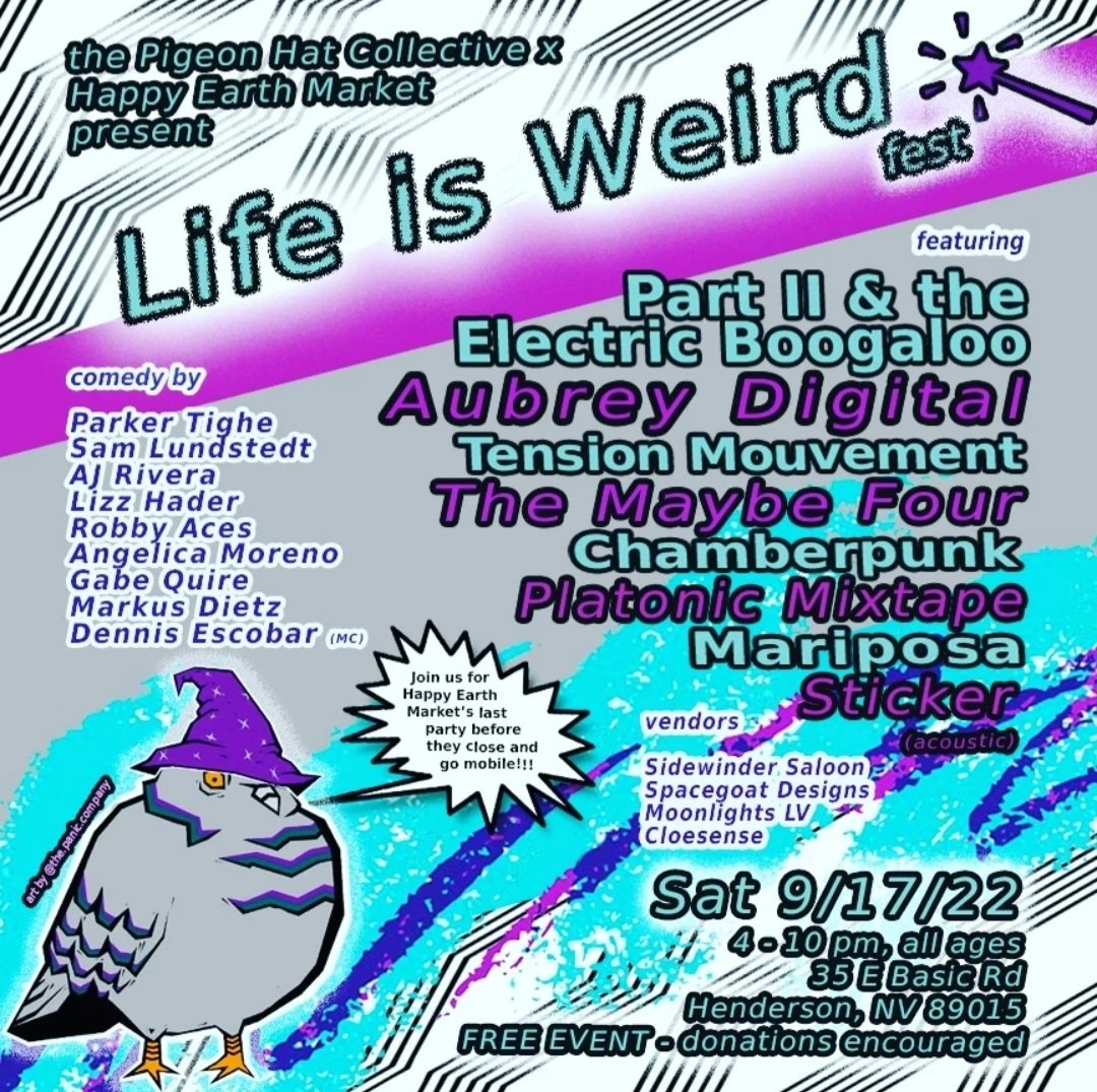 we're throwing a music x comedy fest 9/17 - it's FREE &amp;  ALL AGES, invite your homies 🤠