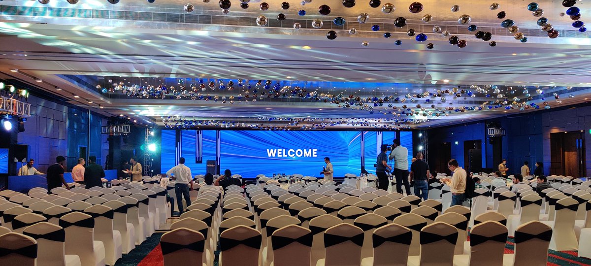 All set to begin at #Unfold2022 🚀