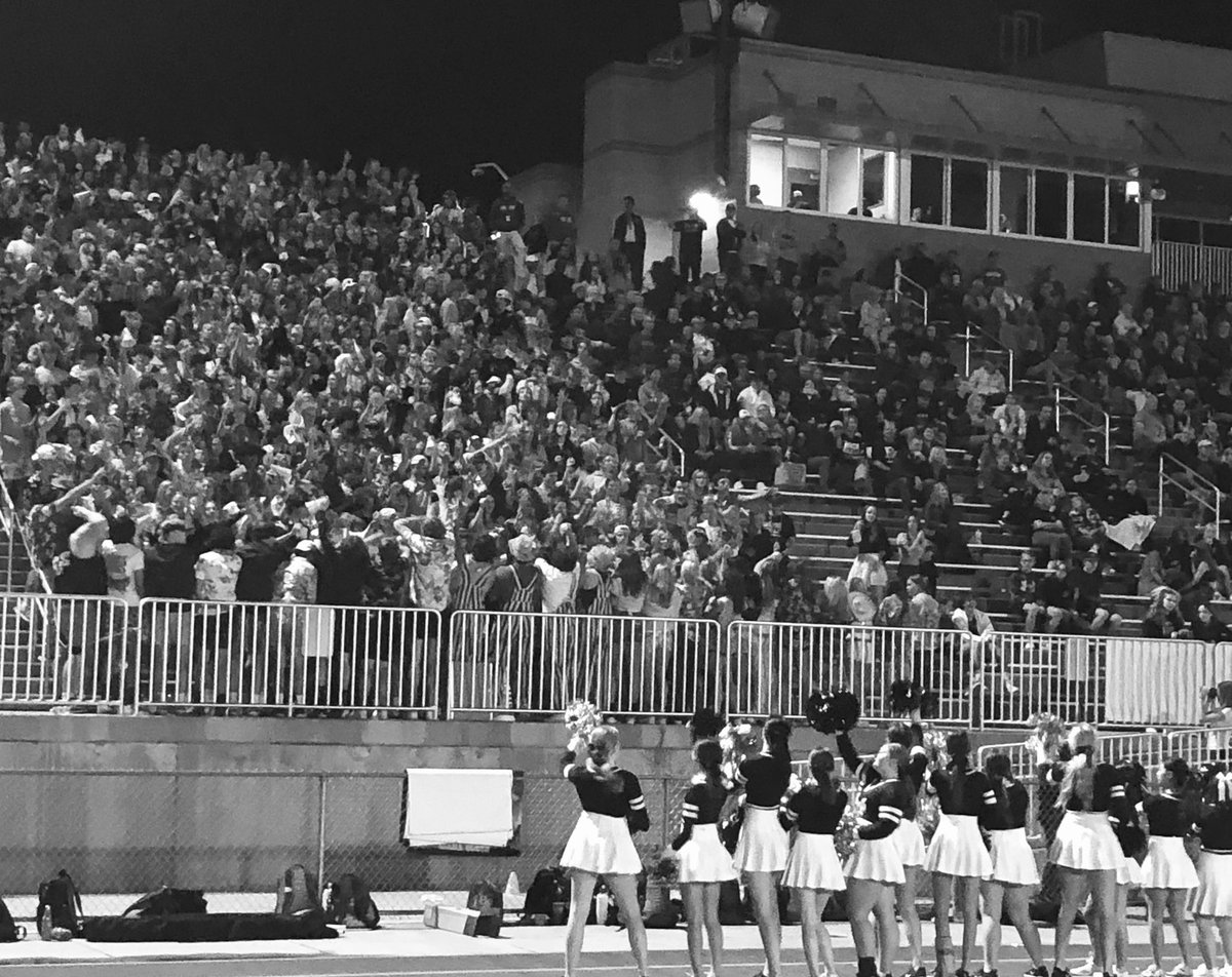 RockCanyonHS's tweet photo. What a great night for the Jags! Football gets a big opening win over the Poudre Impalas, the Marching Jags looked and sounded great! Our Pom’s and Cheer were exceptional! 

The Golden Boys and Canyon Crazies were in full force!

What a great night to be a Jag! https://t.co/jqUNPtnM87