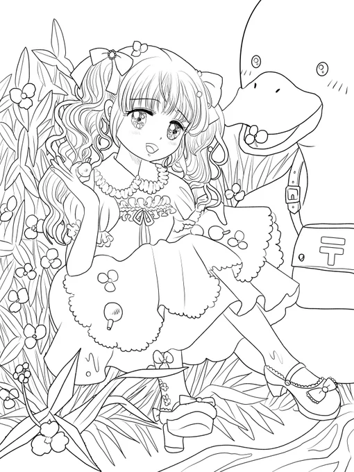 新6月18日面高ペン入れ
イラストACさん素材ちびモブ会社員別バージョン2
素材病気シリーズ喉がイガい 