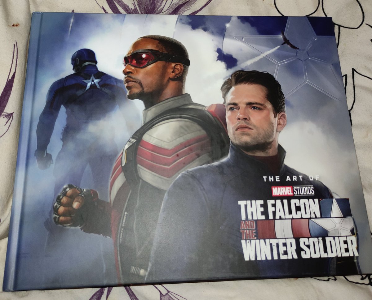 After "The Story of Marvel" this Treasure fly into my Home🖤
<a href="/falconandwinter/">The Falcon and The Winter Soldier</a> <a href="/AnthonyMackie/">Anthony Mackie</a> <a href="/Marvel/">Marvel Entertainment</a> <a href="/MarvelStudios/">Marvel Studios</a> 
#wyattrussel #SebastianStan #danielbruhl #falconandwintersoldier #theartoffalconandthewintersoldier #happynerdgirl #thestoryofmarvel #CaptainAmerica #buckybarnes