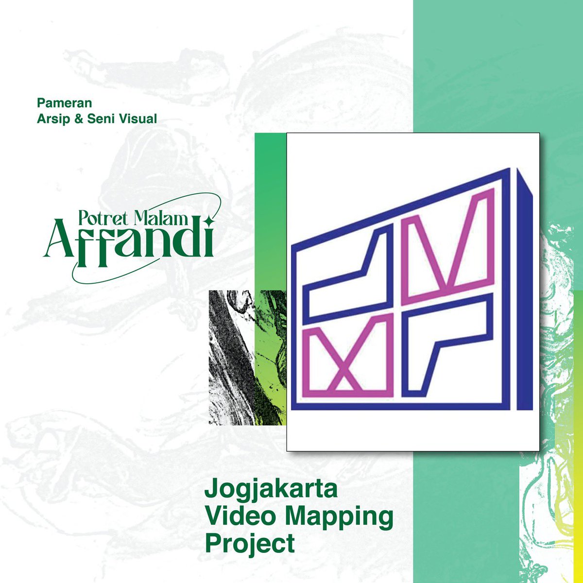 affandimuseum's tweet photo. Jogjakarta Video Mapping Project | "We Can’t Do What Affandi Did" | Interactive Project Mapping on Canvas, 100 x 120 cm, 2022. Berangkat dari 2 hal pemikiran yang melatar belakangi JVMP memproduksi karya ini ialah teknik melukis dan kebiasaan selfie Affandi. https://t.co/2wJvtixibe