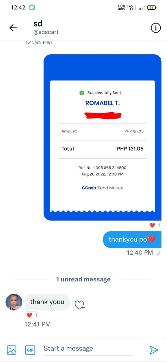 nixtradingg's tweet photo. 🌾Proof of Transaction🌾
globe load convert to GCash 19%dc
trade load to gcash

Thankyouu for trusting ❤️ https://t.co/qjiCdE85cP