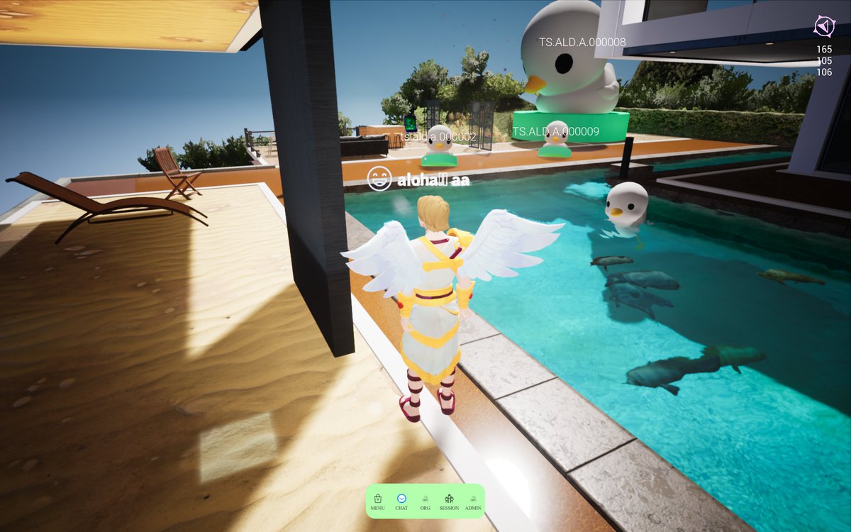 vpark_io's tweet photo. Visiting my ducks at the end of the day!
#digitalGood #vPARK #metaverse #artist #popCulture #toys #3DModel #cute https://t.co/g0FCyiiikn