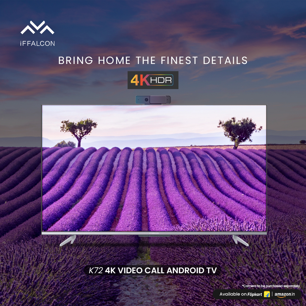 iFFALCONIndia's tweet photo. The world is yours to experience. With #iFFALCON K72 4K HDR #AndroidTV get crystal clear viewing experience right to your living room.
Take off with - https://t.co/UxPepA1T2R
#K72 #4K #HDR https://t.co/lTJmCBKsmb