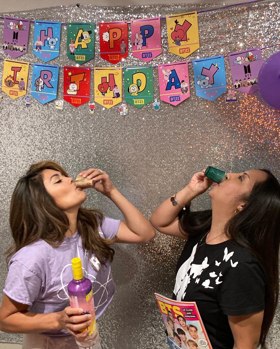 MichelleandMark's tweet photo. 41 but feeling like 21. π We had fun celebrating in Vegas earlier this month. π Love my sis @krse4eva & Bangtan forever!! π #virgoseason #7shotsforbts #rm #suga #bts #lasvegas https://t.co/EJ9EYflsfh