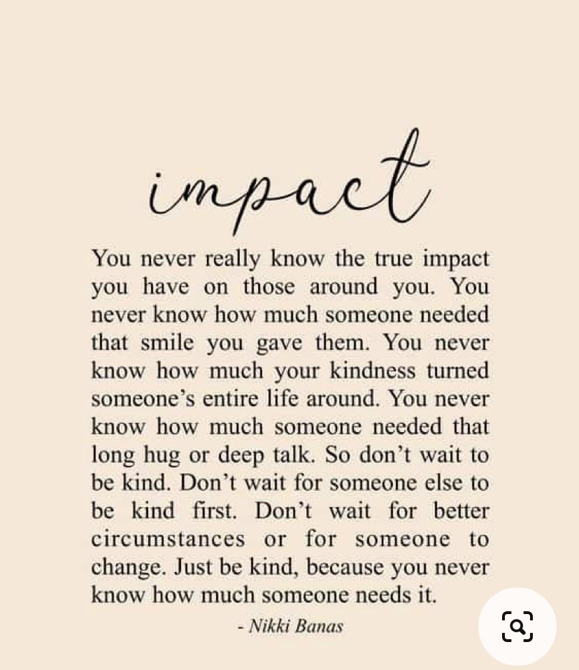 SuziLDavis's tweet photo. #Fridaymotivation #HaveImpact #Care #Listen #BeKind #Support #Help #HaveCourage #Inspire #ItsTheLittleThings https://t.co/ieVfw066CJ