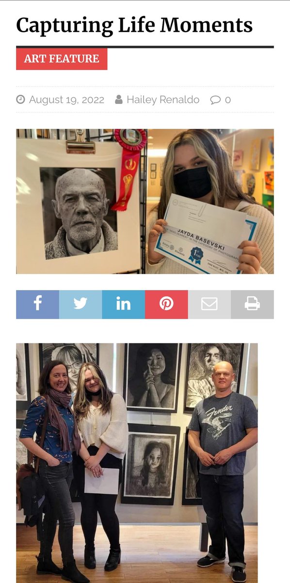 Sandwich_Sabres's tweet photo. Congrats to recent SSS grad Jayda Basevski who's art reflection was featured in the @TheLasallePost Check it out here: https://t.co/a4zn9hLzE3 Good luck to you Jayda as you start the Concurrent ECE program @UWindsor in Sept! #sabreproud #supportlocalart #uwindsor https://t.co/pMlDPpflRl
