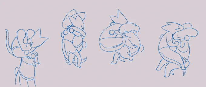 scrapped poses 
