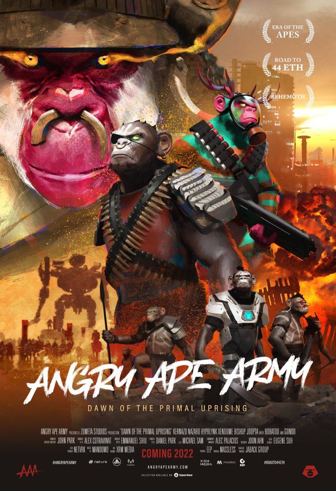 scouser_nft's tweet photo. Love the team @angryapearmy.

Great AMA keeping it real and showing us your working hard as always behind the scenes. @gondo_aaa is a pimp by the way 😂.

Shout out to @meta_exr and @OrlandoG85 for also keeping it real ❤️.

#AngryApeArmy #ApesTogetherStrong #APESNOTLEAVING https://t.co/wTxNh4B5Si