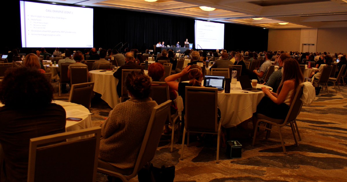 csam_connect's tweet photo. A fantastic presentation from Stacie Solt, MD - "Low Threshold EMS Buprenorphine and Addiction in the Emergency Department" at #2022CSAM! #CSAMannual2022 https://t.co/yy44tAuBUr