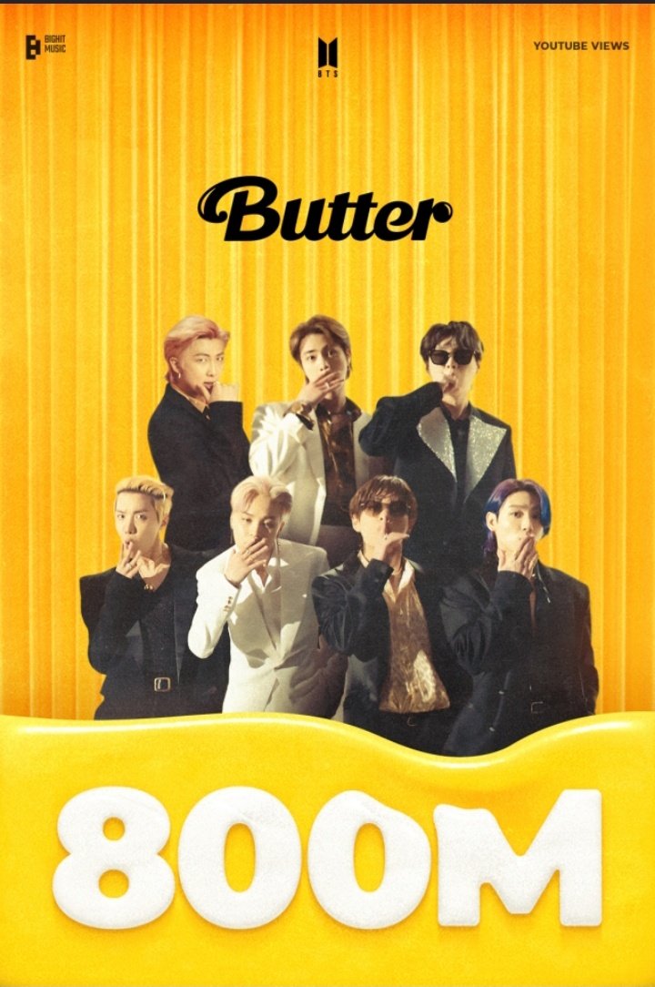 jeonclouds's tweet photo. LETS GOOOOO 
#ButterTo800M https://t.co/MN9DJO3LWH