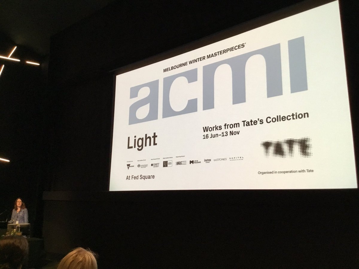 Learning about the latest wonderful exhibit <a href="/ACMI/">ACMI</a> from <a href="/bye_susan/">Susan Bye</a> and the <a href="/ACMI_Education/">ACMI Education</a> team. All attendees <a href="/ALEA_ACMI2022/">ALEA_ACMI2024</a> today have the opportunity to visit and view the beautiful Light Works from Tate’s Collection.