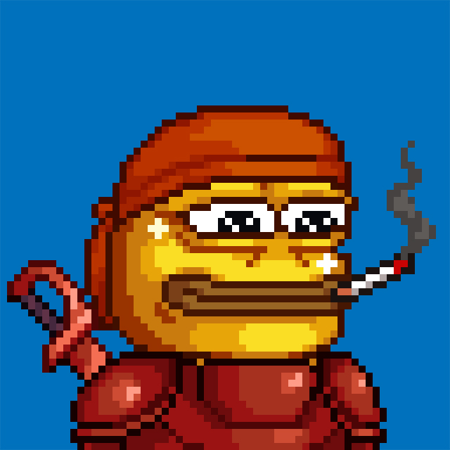 The Warrior Pepe - Tasked with guarding our worlds gates from the evil that lays outside...

🍷 Like - Rt - Tag 🍷