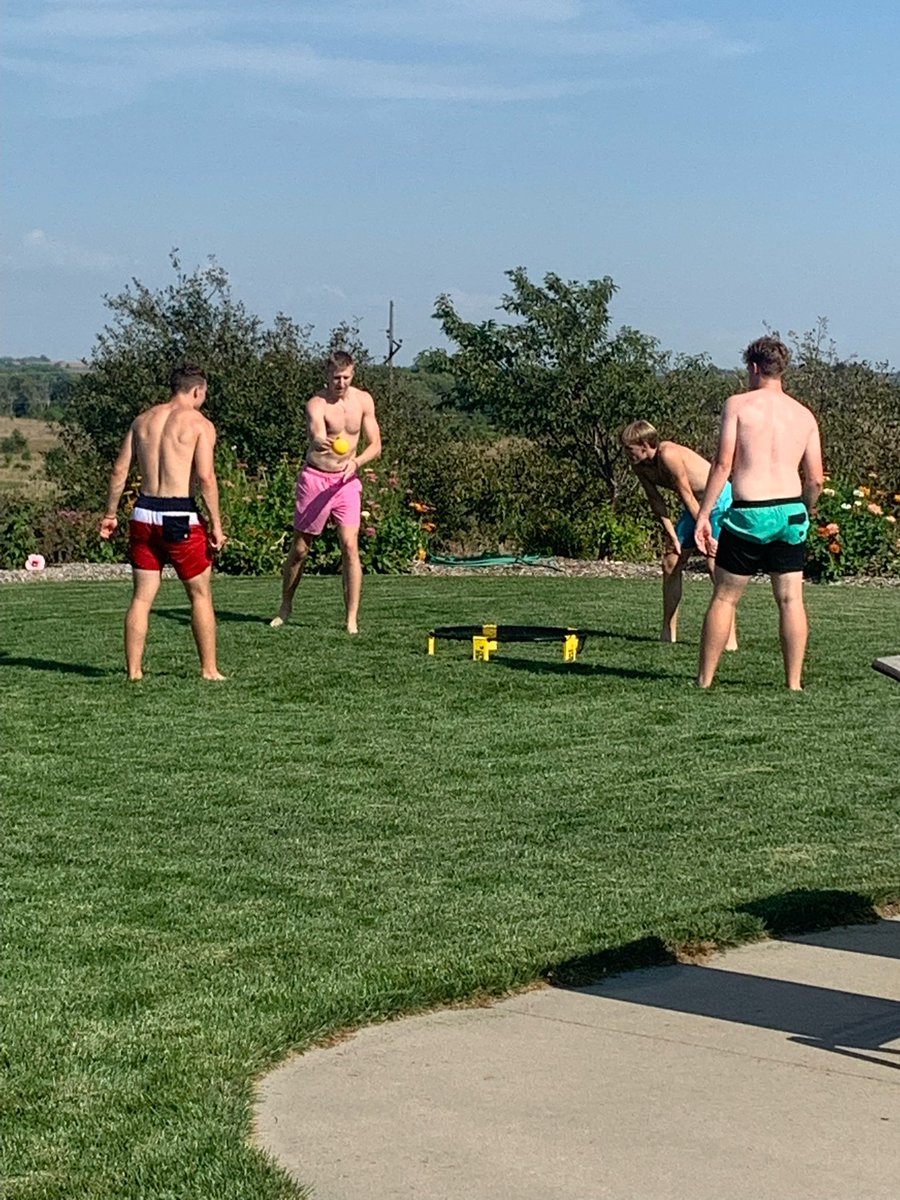 DoaneTigersMBK's tweet photo. Thank you Tom Sorensen once again for hosting our late summer team get together! Great time and great food! https://t.co/J2MqrWB4kL