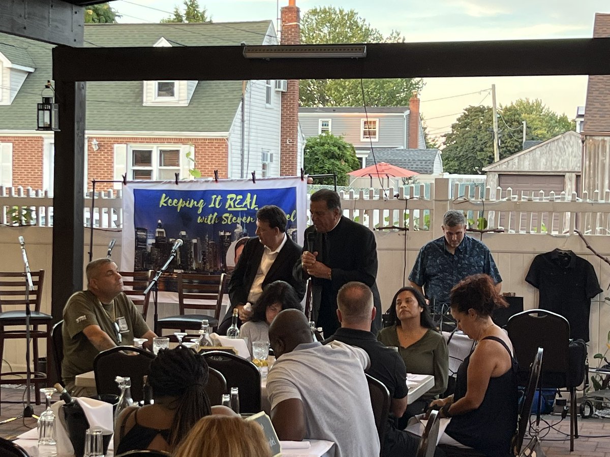 NYPDchaplains's tweet photo. Assistant Chief Chaplain Monsignor David Cassato joined #ProjectThankACop & the “Keeping It Real” Podcast for a Night of Hope, Health & Understanding focusing on Mental Health Awareness. Our @NYPDchaplains are available 24/7 to talk and to listen. #AreYouOk https://t.co/omhaqlN3Vs