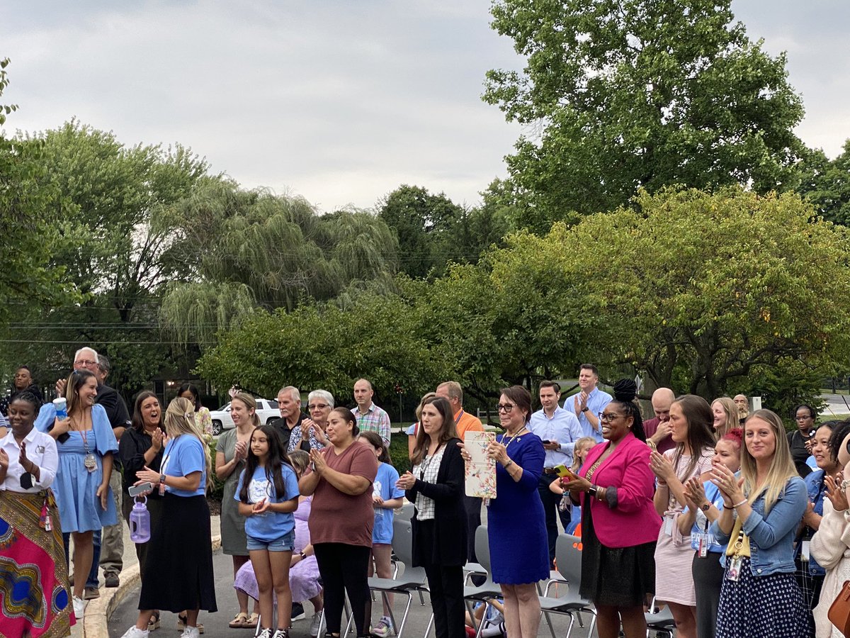 msdwt's tweet photo. We celebrated the Rededication of @springmillelem today with a Ribbon Cutting ceremony. Extensive updates have been made to this facility thanks to community support of the 2016 and 2020 referenda. https://t.co/IDe2JboRvx