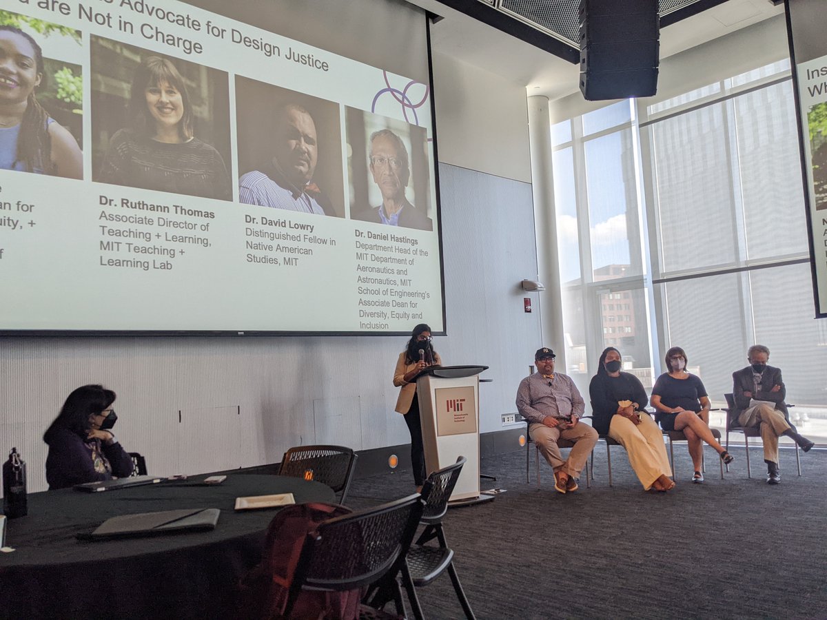 tulikolom's tweet photo. Attending a fantastic conference on Design Justice @MIT.  My daughter @monicarima2 is co-organizing it as part of an awesome team of researchers. #designjusticesummit https://t.co/l12gaoarIX