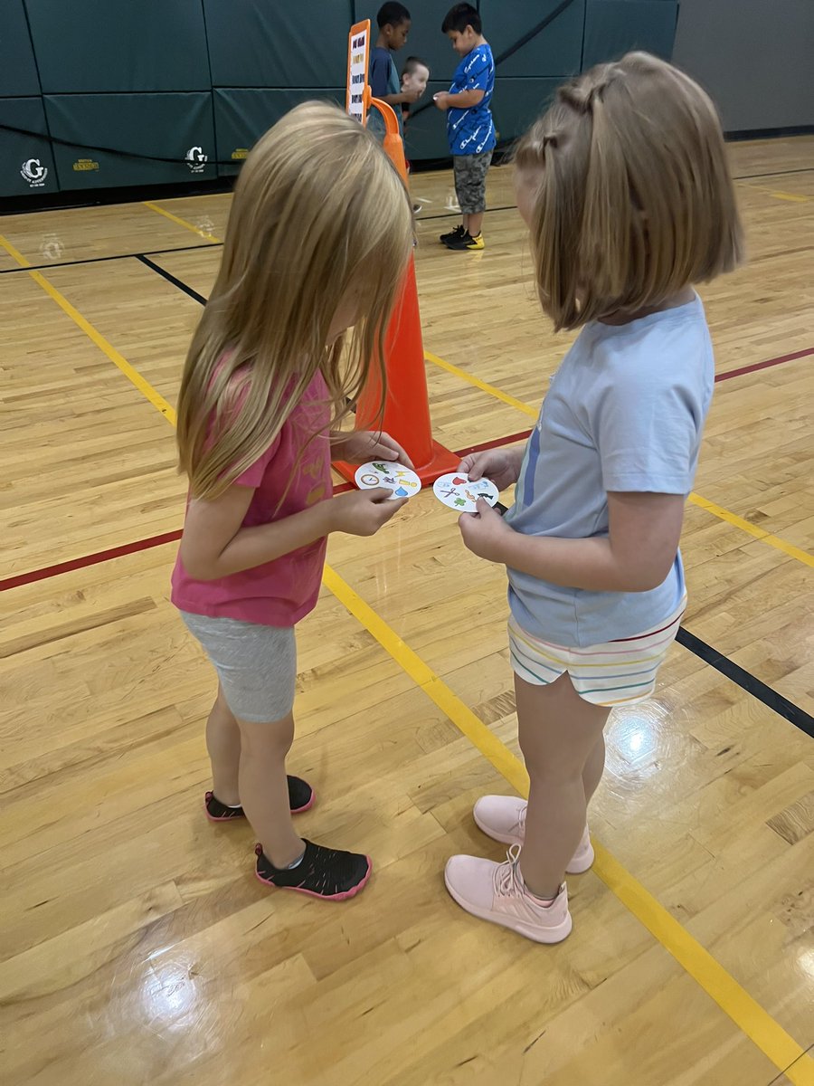 Breakin’ the ice at Jefferson today! Day 2 and we are off and running with some of my favorite ice breakers. #physed