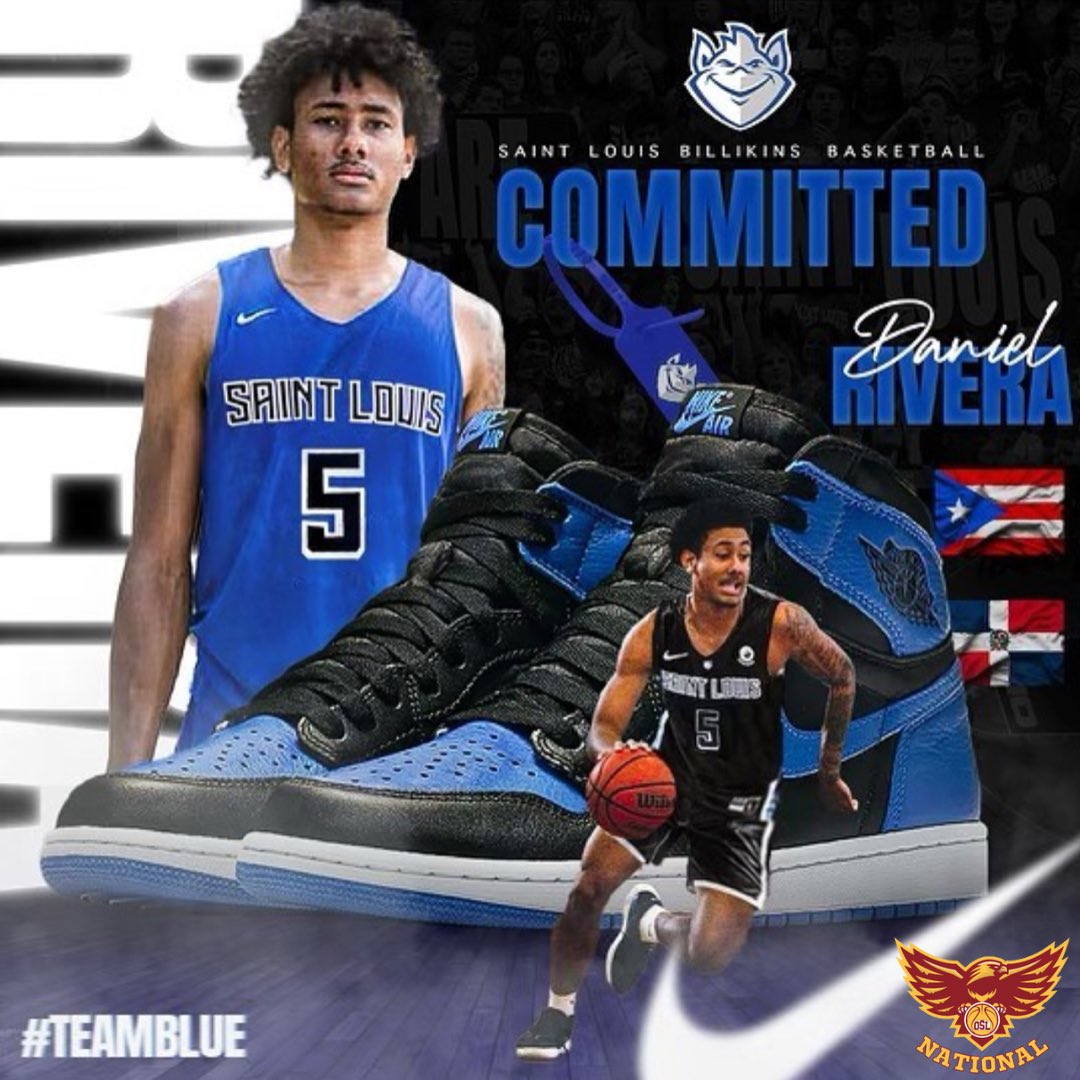 OSLBasketball's tweet photo. Proud of the commitment of our #OSLNational student-athlete, Daniel Rivera, to @SaintLouisMBB!!! #NextChapter #OSLFam #Family https://t.co/1RGntmN72p