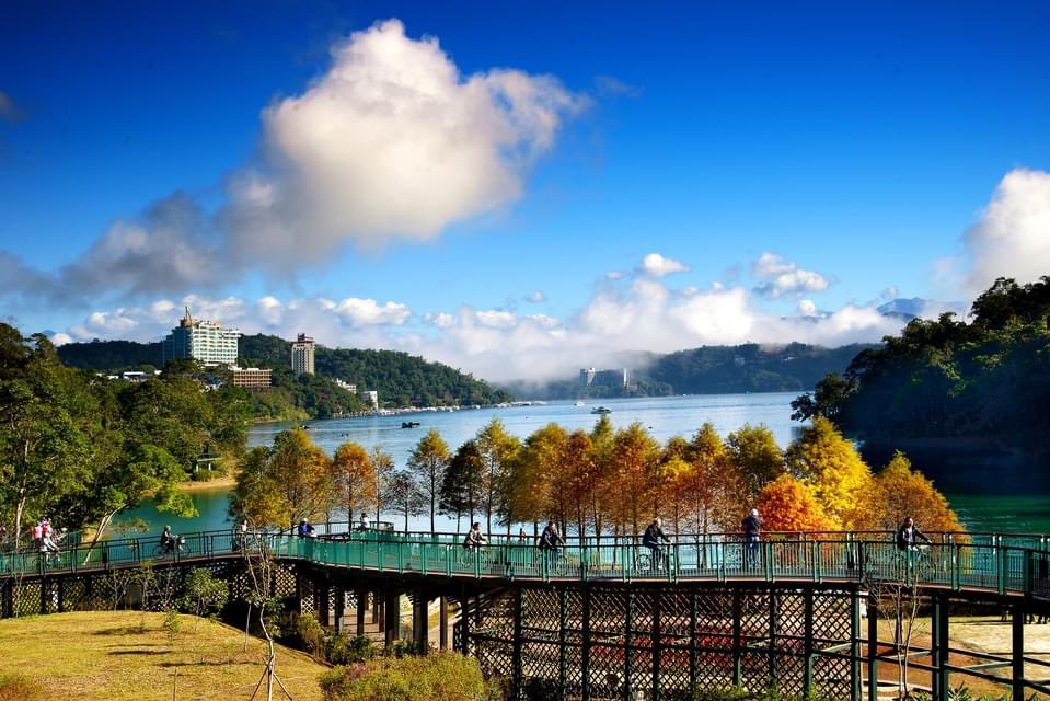 TECOinSeattle's tweet photo. Did you know? The Sun Moon Lake Bicycle Trail in Taiwan has been selected as one of the top ten most beautiful bicycle routes in the world. 🥰

Photo Courtesy of Sun Moon Lake National Scenic Area https://t.co/qUiJSTok7i