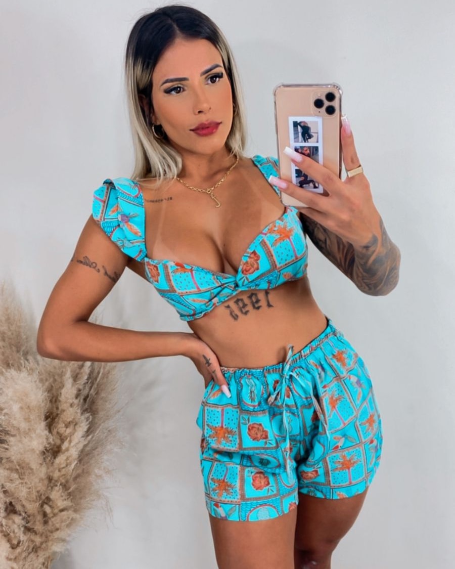 Esse look está apaixonante 💙💙