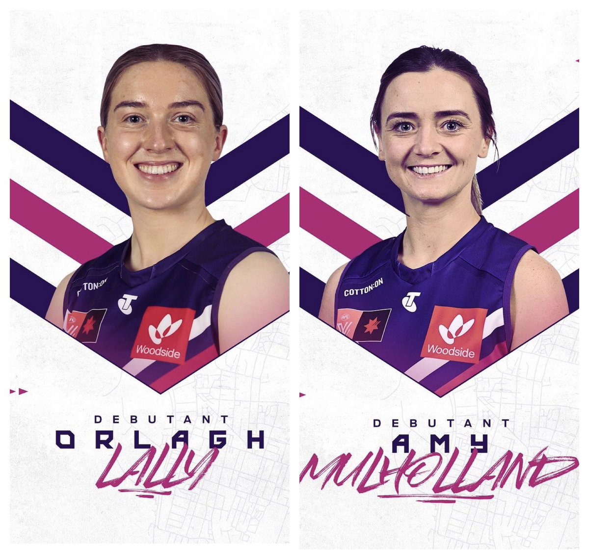 aflw_ireland's tweet photo. DOUBLE DOCKER DEBUT 

Both @LallyOrlagh &amp; @AMull93 will make their DEBUT for @freodockersAFLW in this Sundays @aflwomens Season 7 Rd 1 clash with Brisbane💚

Sensational News for BOTH PLAYERS but particularly for Orlagh who has only been in Perth for 3 Weeks💪

CONGRATULATIONS🙌 https://t.co/9IVYueF6cC