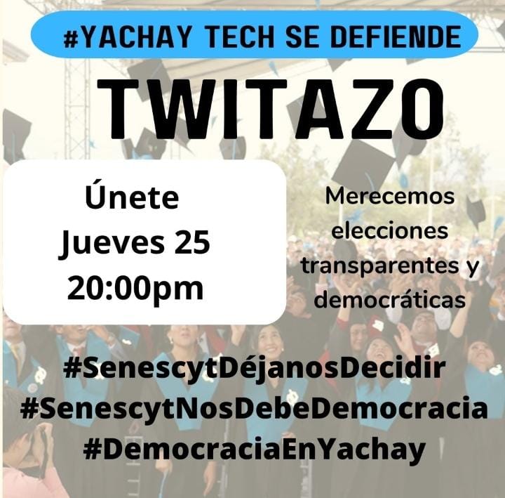ElFer73's tweet photo. Por que impedir que un candidato que ya fue rector no participe en las elecciones para rector? A mi me parece bastante raro por decir lo menos...
#DemocraciaEnYachay #YachayTech 
@EduSuperiorEc
@amontalvoch https://t.co/wPARuEMSaF