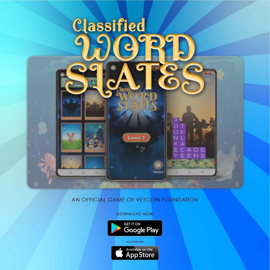 VetCoin Foundation (@vetcoinhq) on Twitter photo Watch out for the upcoming “Classified Word Slates” tournament where the first top player at the highest game level by 11:59pm on September 30, 2022 will win a FREE ticket to the Hollywood Vet Gala 2022 (worth US$1,500) on Oct 6, 2022 at the <a href="/BeverlyWilshire/">Beverly Wilshire</a>. Download NOW! Watch out for the upcoming “Classified Word Slates” tournament where the first top player at the highest game level by 11:59pm on September 30, 2022 will win a FREE ticket to the Hollywood Vet Gala 2022 (worth US$1,500) on Oct 6, 2022 at the <a href="/BeverlyWilshire/">Beverly Wilshire</a>. Download NOW!