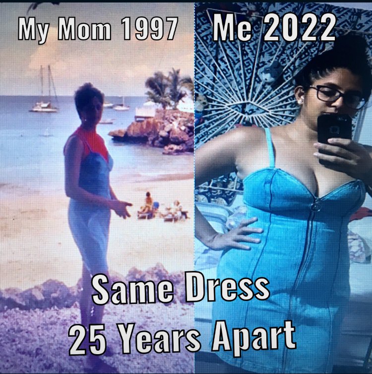 Shelli060's tweet photo. Social Media Management  @ctscollageTT  Presents 
National Secondhand Wardrobe Day 
#SecondHand #preloved #CTSCollegeTT  #momanddaughter @CTSCollegeTT https://t.co/F7F9guJNJA