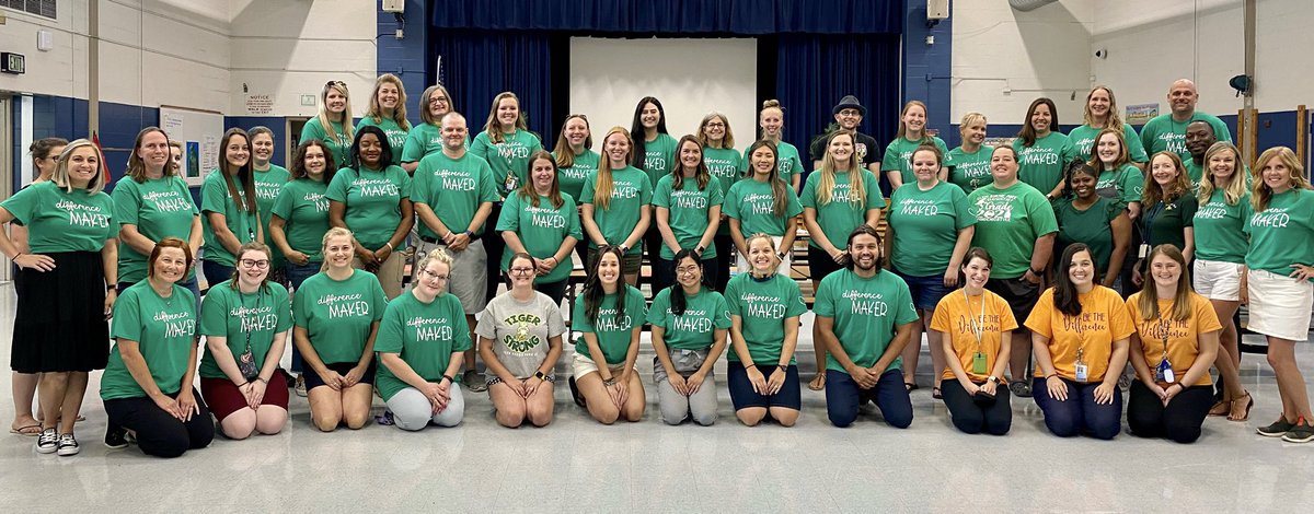 Best of the best right here. Difference Makers for sure! 💚 It’s going to be a GREAT school year. <a href="/gbparkaacps/">Glen Burnie Park</a> <a href="/AACountySchools/">AACPS</a> #aacpsbacktoawesome