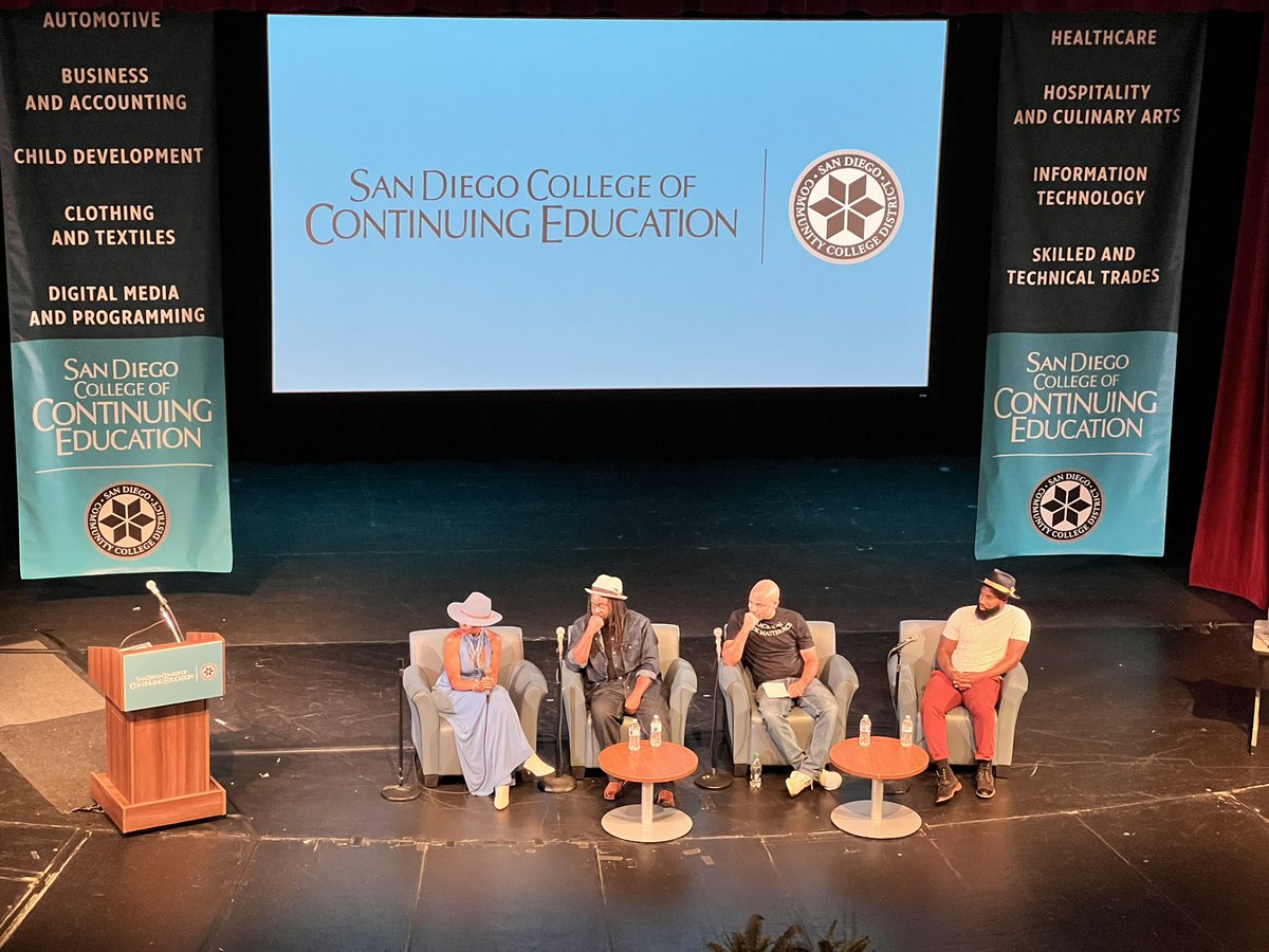 path2education's tweet photo. Oh wow, @SDCCETheatreECC has exceeded capacity.10x filled with so much #positivity #love #appreciation #uplifting #recognition #selflove #workahead #community #sandiego #family moving experience to be here. #deep. So much work to support #blackcommuniy #Healing @RabbiLaurieSD https://t.co/GTbcL5qCHY