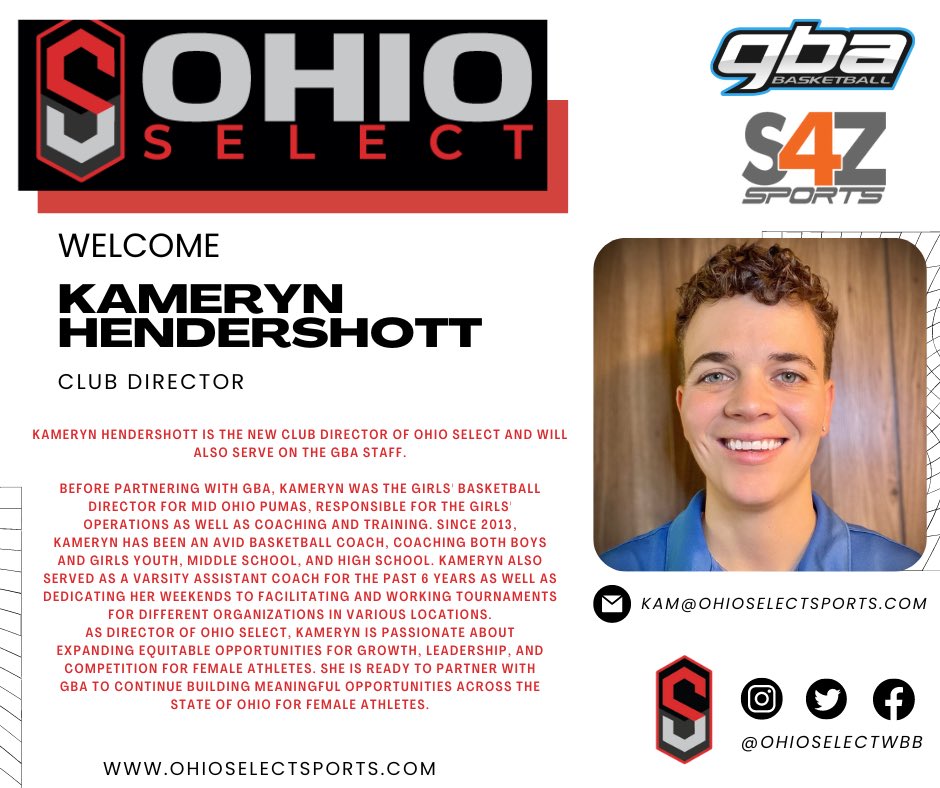 gbabasketball's tweet photo. 🔴🔴BREAKING NEWS🔴🔴

The GBA is happy to annouce @ohioselectwbb and our NEW Basketball Director @Coach_KamH coming to Ohio! This club is Powered by GBA.

➡️More info coming soon!! 
🖥https://t.co/hMxgzsqhdc https://t.co/8MV95rbX8b