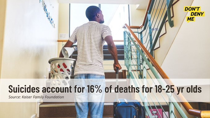 The transition to adulthood can be challenging for many. Don’t let unlawful insurance denials of mental health or addiction treatment coverage stand in the way of your child getting the help they need.
Learn more 👉DontDenyMe.org
#DontDenyMe <a href="/kennedyforum/">The Kennedy Forum</a> <a href="/nationalffcmh/">NFoF</a>