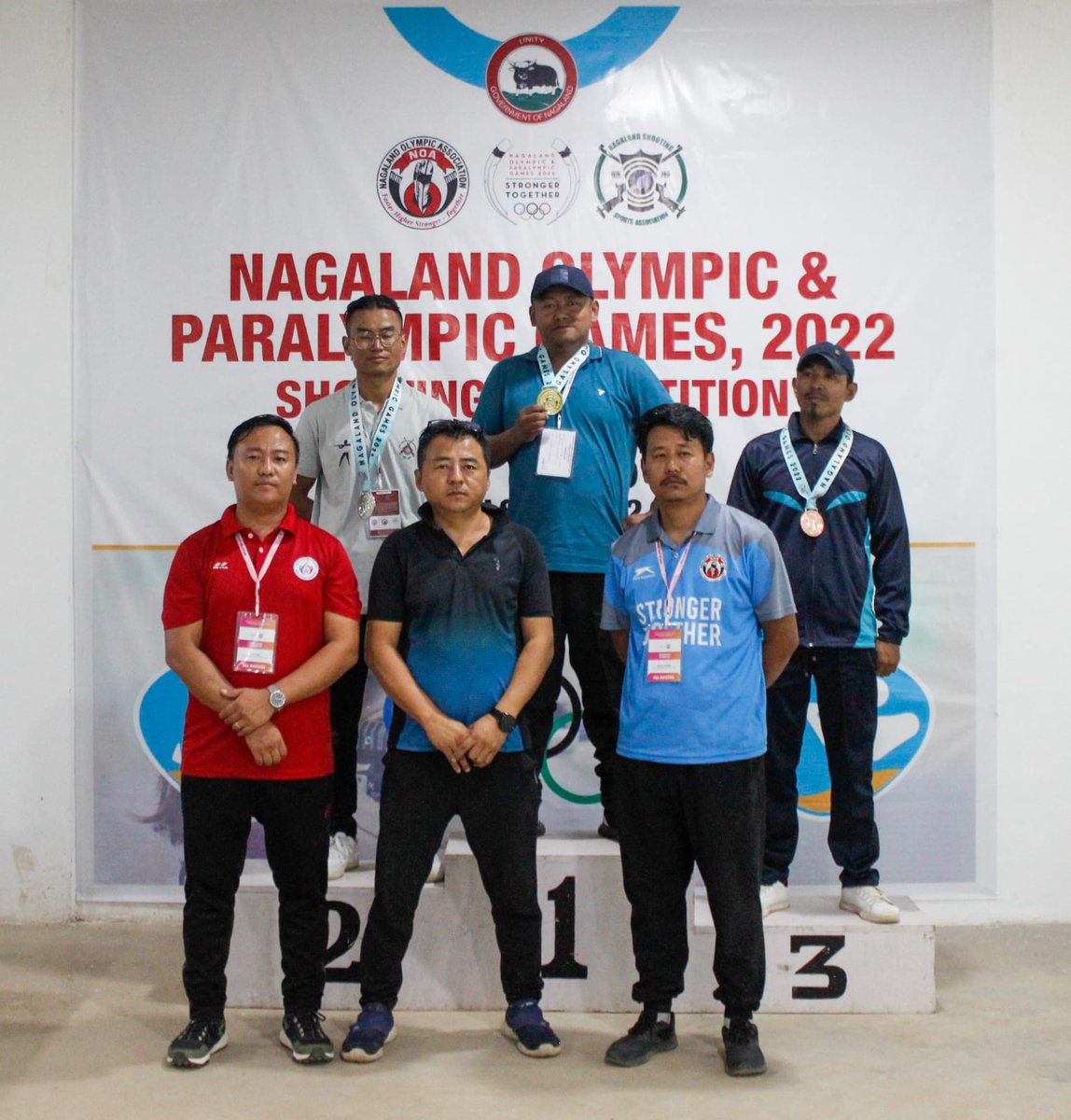 The Nagaland Olympic &amp; Paralympic Games, 2022 for shooting competition concluded on 25.08.22 with Hon'ble Advisor &amp; MLA Shri <a href="/r_khing/">R Khing (अर खींग)</a> as the Special Guest for the medal ceremony at MDSC, Dimapur.
#StrongerTogether 
<a href="/NagalandOlympic/">Nagaland Olympic Association</a> 
<a href="/ababezung/">M Ababe Ezung</a> <a href="/AtupuShohe/">Kuputo Shohe(atupu)</a> <a href="/shalorkhing/">shalo</a> <a href="/HitoSwu1/">Hito Swu</a>