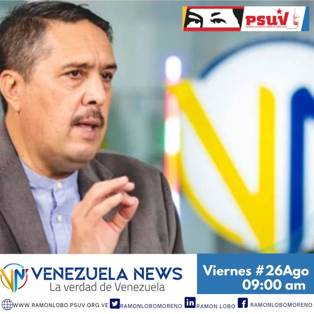 Este viernes #26Ago estaremos a las 09:00 am en @agencia_vn conversando sobre diversos temas de la Economía Nacional.