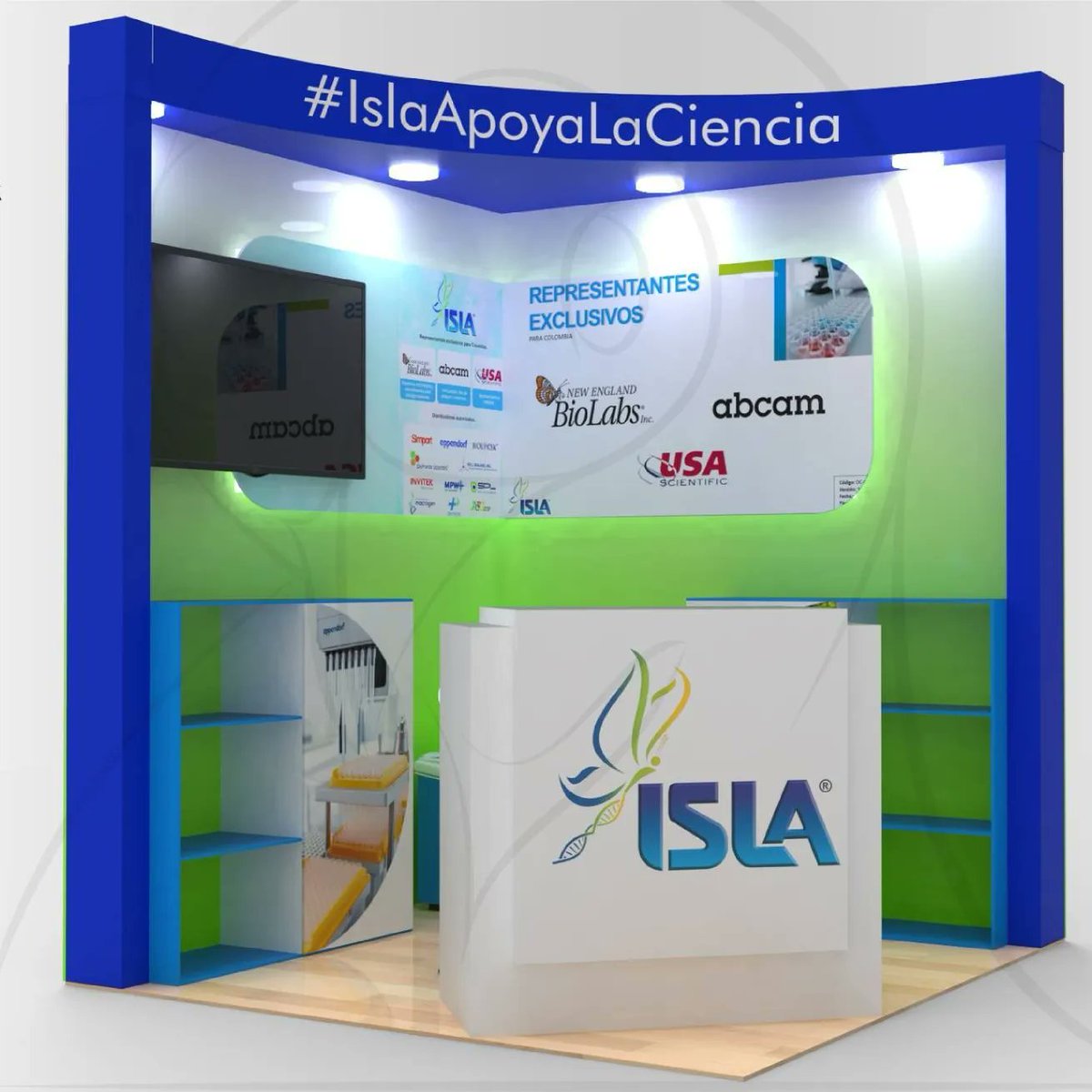 IDEA_DIS's tweet photo. Un render VS Realidad es nuestro #tbt!
Esta vez, recordamos el servicio de diseño, fabricación y montaje de Stand comercial para la empresa @IslaMolecular en el marco del evento #Claq2021 en el @cccartagenaco de cartagena.
Somos una fábrica de GRANDES ideas.
#antesvsdespues https://t.co/hYJnbhe1UZ