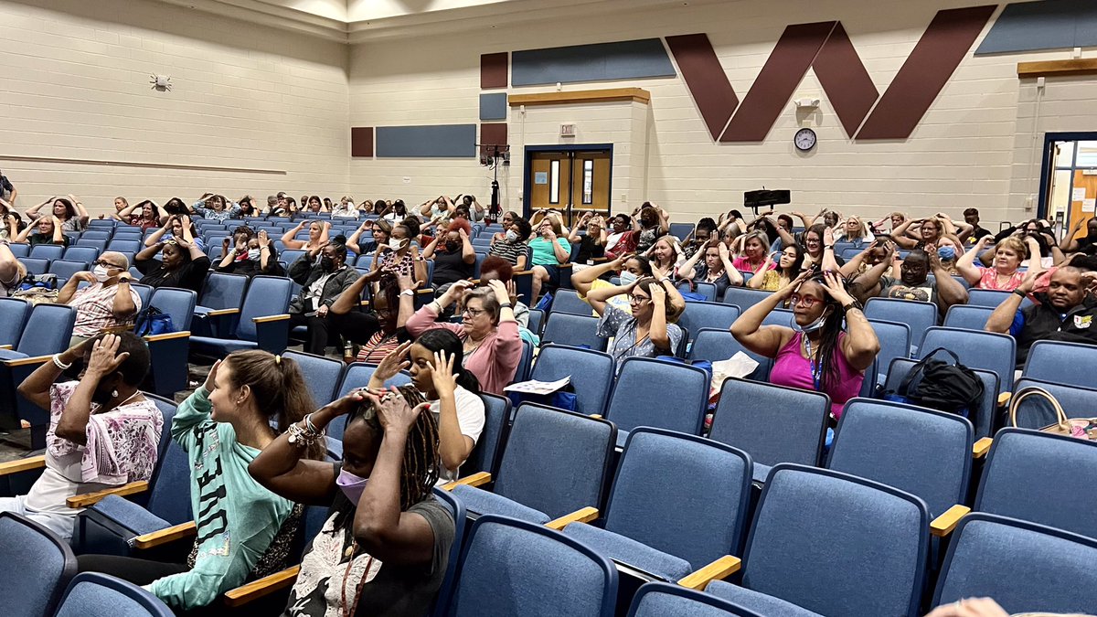 PreKProps's tweet photo. We had an amazing, energetic, motivating, and collaborative professional development day today for NPS preschool teachers, paraprofessionals, and SPED TEACHERS! Great work to the Dept of Early Learning &amp; Title I! LET’S START THIS SCHOOL YEAR! PreK Family! https://t.co/vrI0NOAmYL