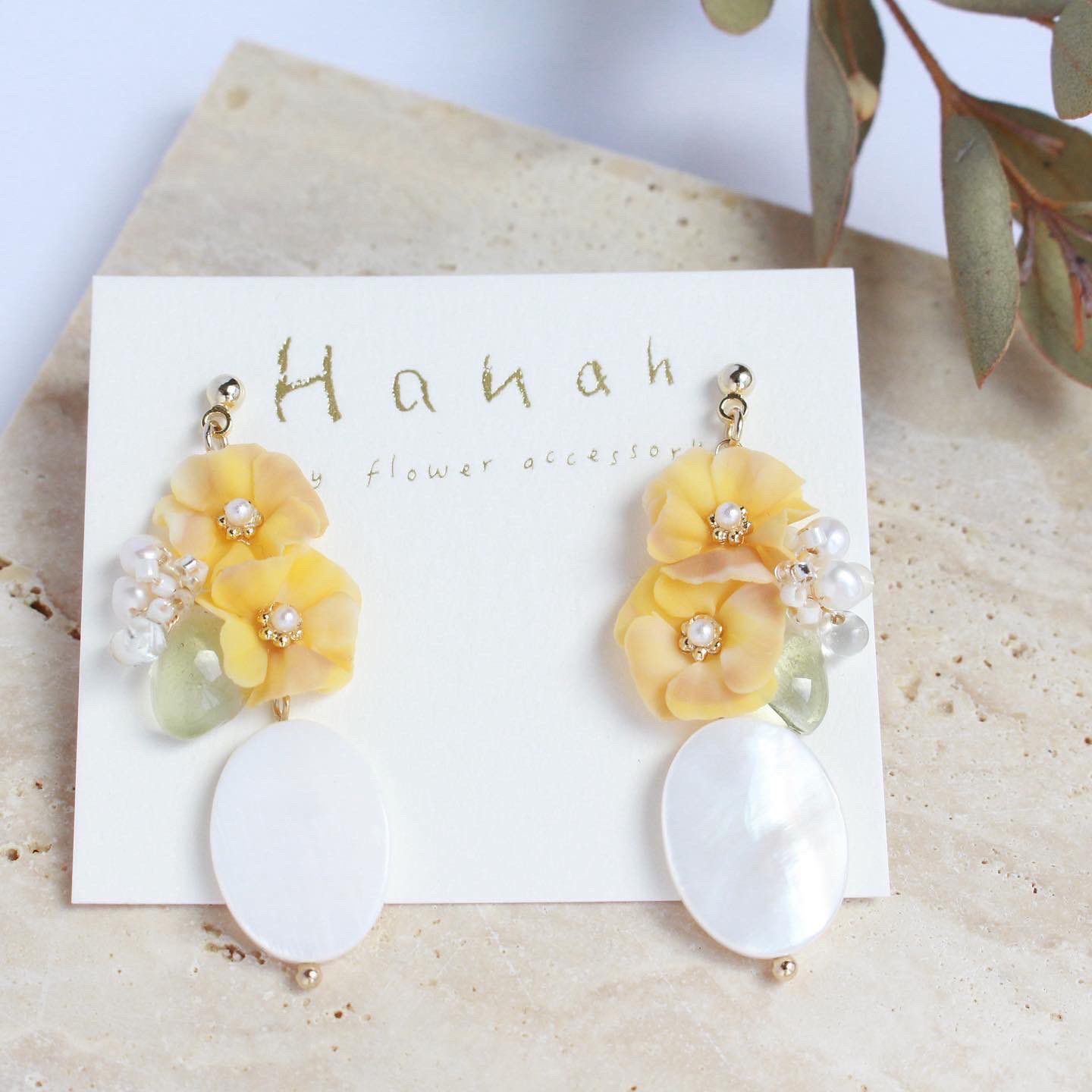 Hanah クレイフラワーアクセサリー (@hanah_ami) / X