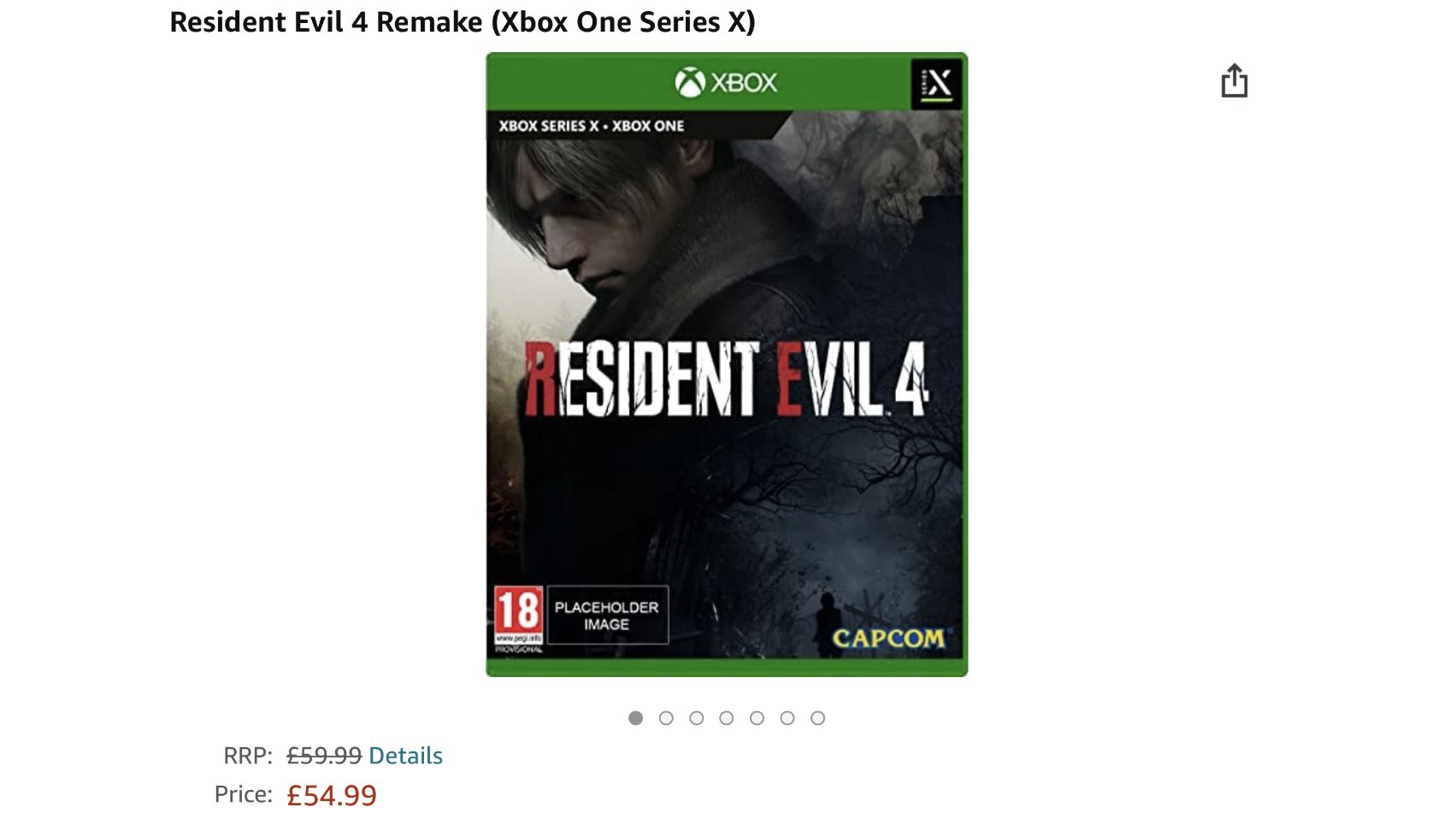 Buy Resident Evil 4 Remake Xbox Series Compare Prices