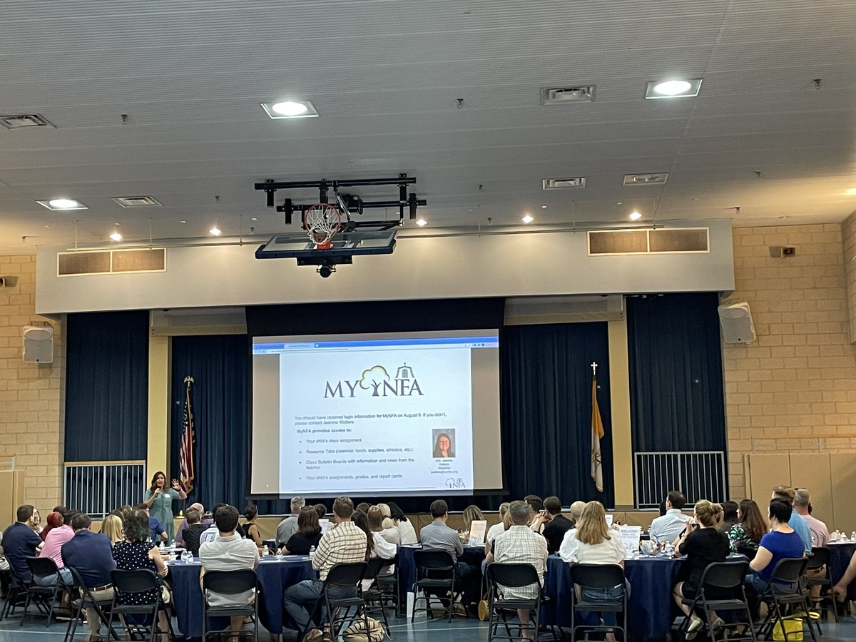 We had a full house for tonight's New Parent Orientation!