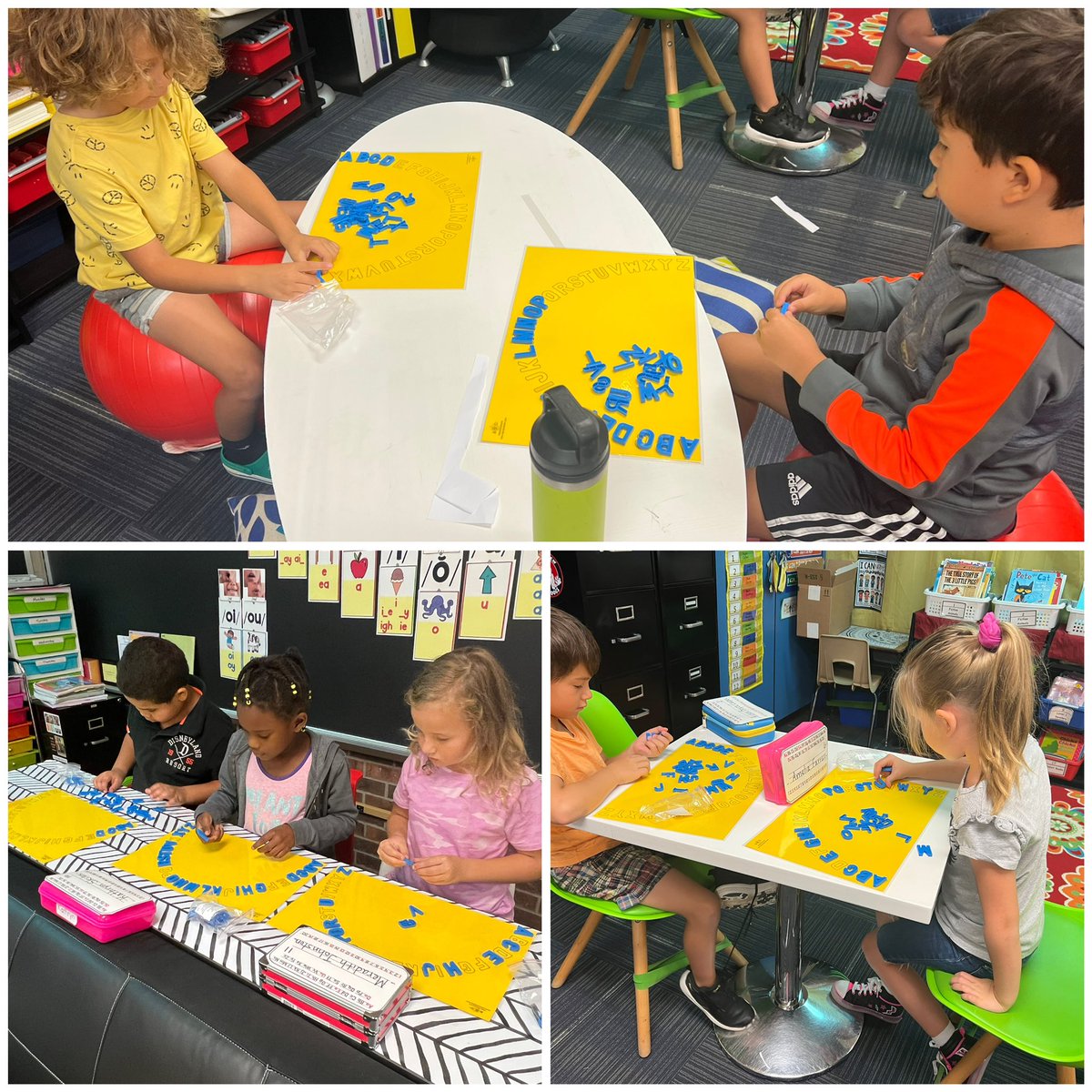 Today was full of hands-on learning! After listening to a story about teamwork &amp; using your manners, we practiced our skills while putting together puzzles!  Next we matched letters in alphabet arcs &amp;some even challenged themselves to complete a blank arc! Thanks <a href="/lsedfoundation/">Lee's Summit Educational Foundation</a>!