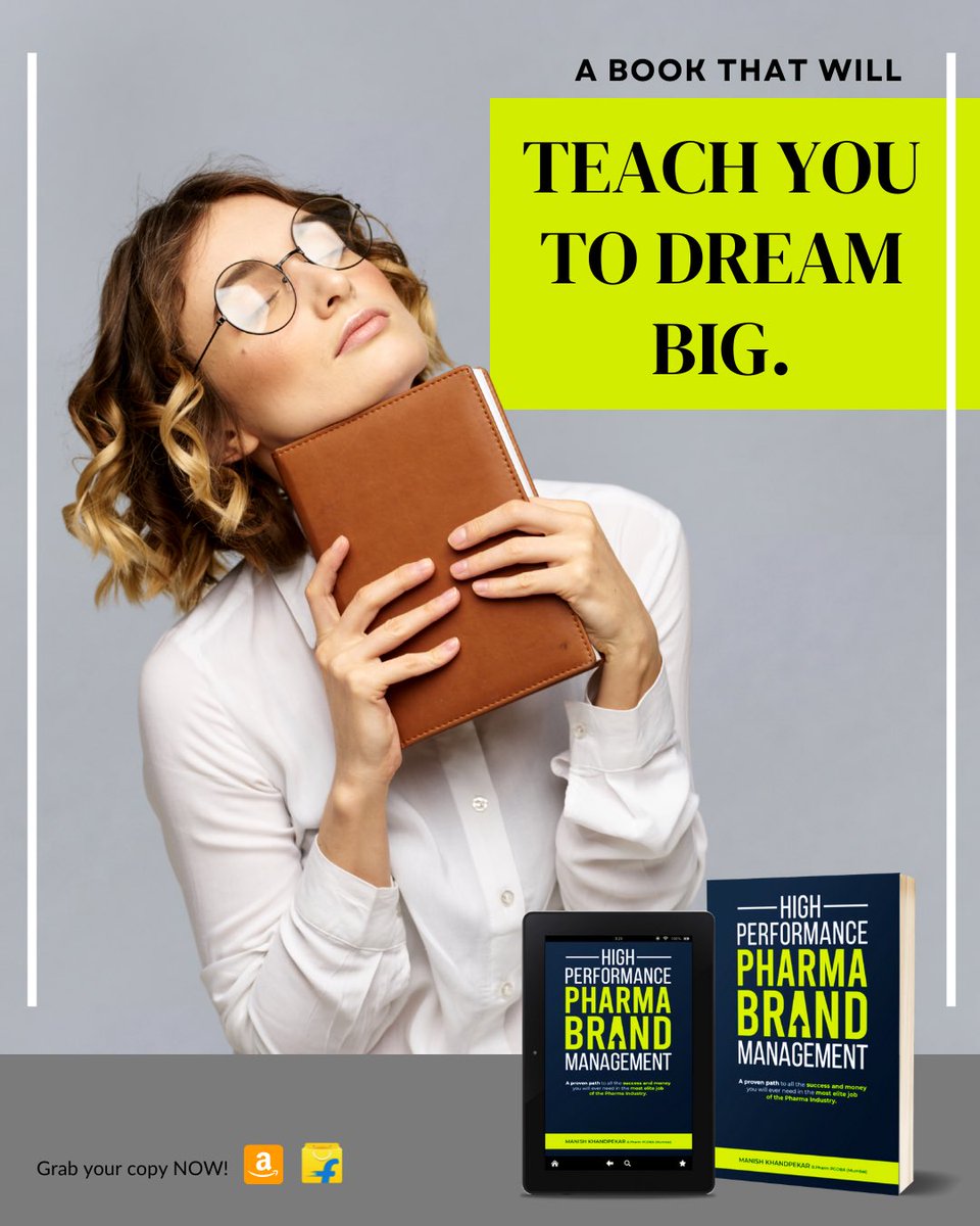 Dream big everyone says. I say dream big yet start small. In that 'start small' lies your #success. Dream big - where? Dream big on your #strength areas. Order your copy Now. 
amazon.in/dp/9390976707?…  #pharmabrandmanagement #pmt #pharma #pharmaproductmanagement #pharmamarketing