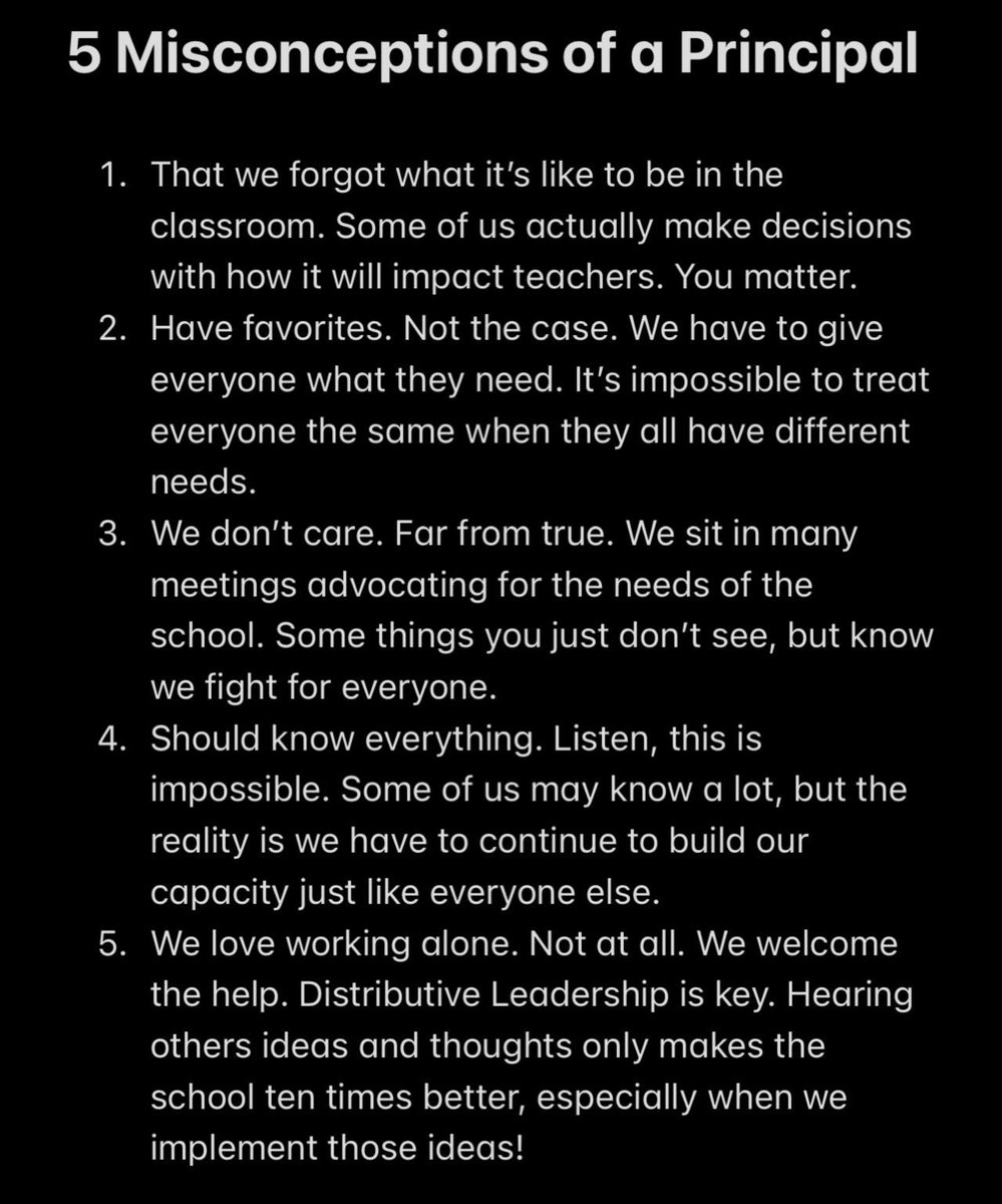 Often times the role of a principal comes with much criticism and love. While many of us are not looking for rewards or accolades, some understanding is always nice. Principals are human too. As a principal I WILL NEVER FORGET WHAT IT WAS LIKE TO BE A CLASSROOM TEACHER.