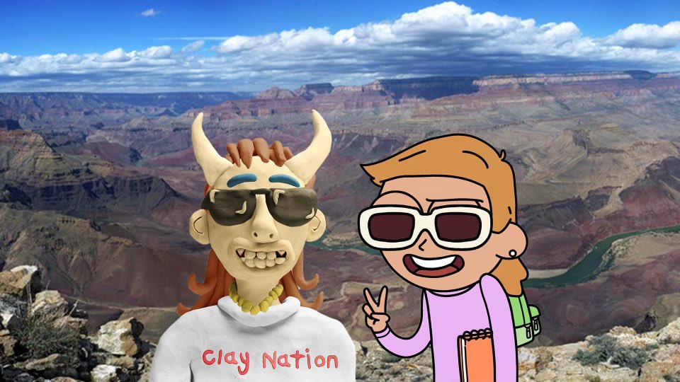 DclayTlks's tweet photo. Mullet Boyz visiting The Grand Canyon 😏.. can it get any More Minty 🔥#Cardano #NFTs https://t.co/i2XcoqDDFl